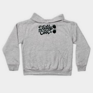 Daddy cool and with a big heart Kids Hoodie